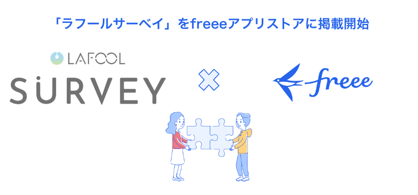 「ラフールサーベイ」をfreeeアプリストアに掲載開始