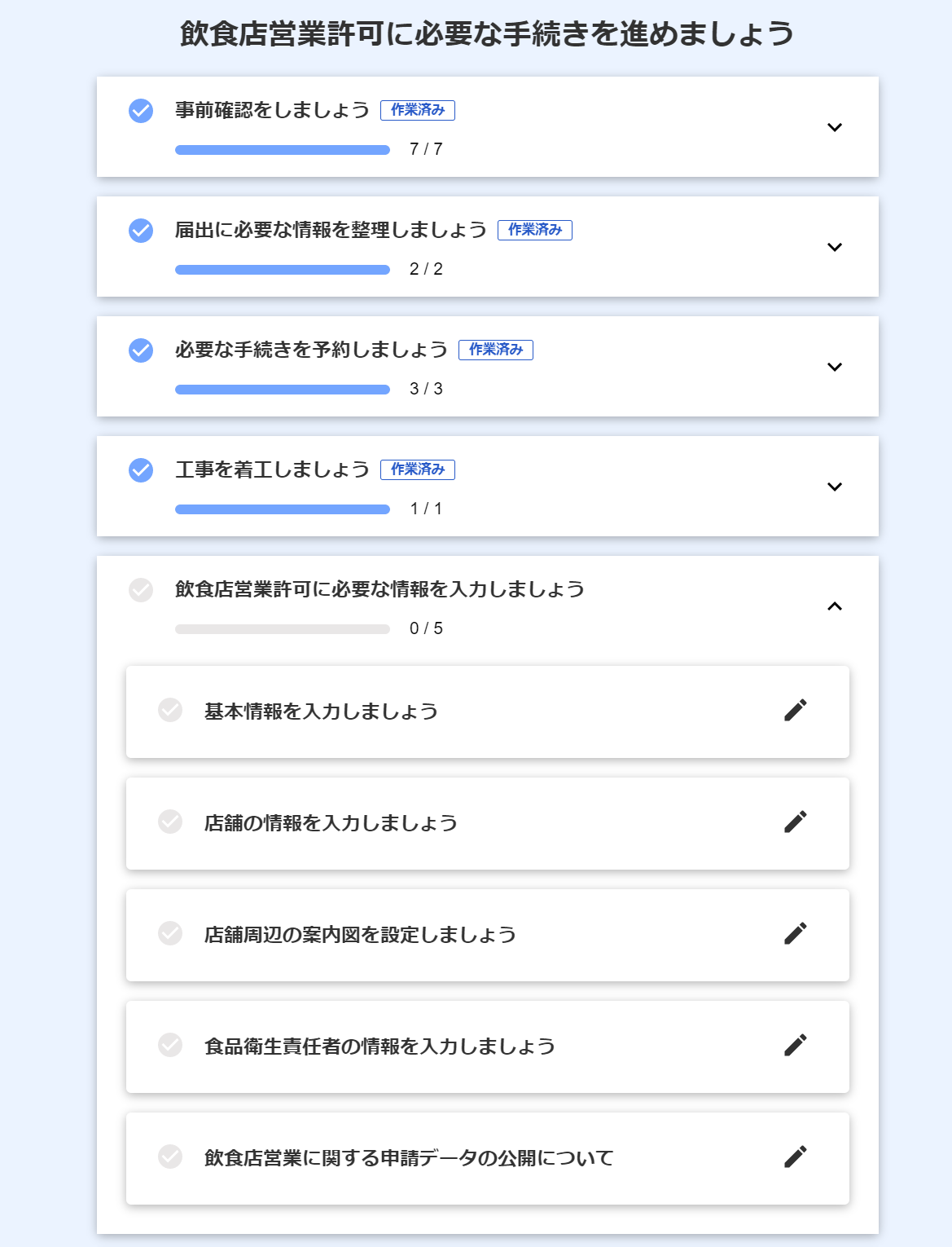 飲食店営業許可に必要な手続きを進めましょう